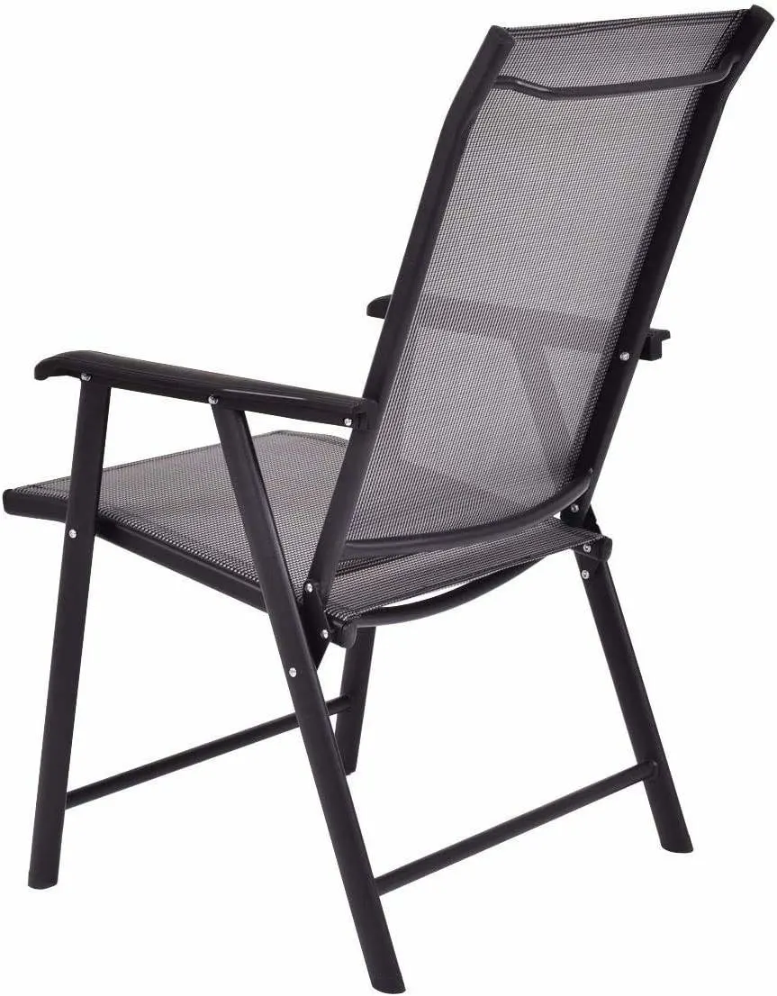 Modern Outdoor Textilene Furniture Garden Patio Camping Furniture Sling Chair