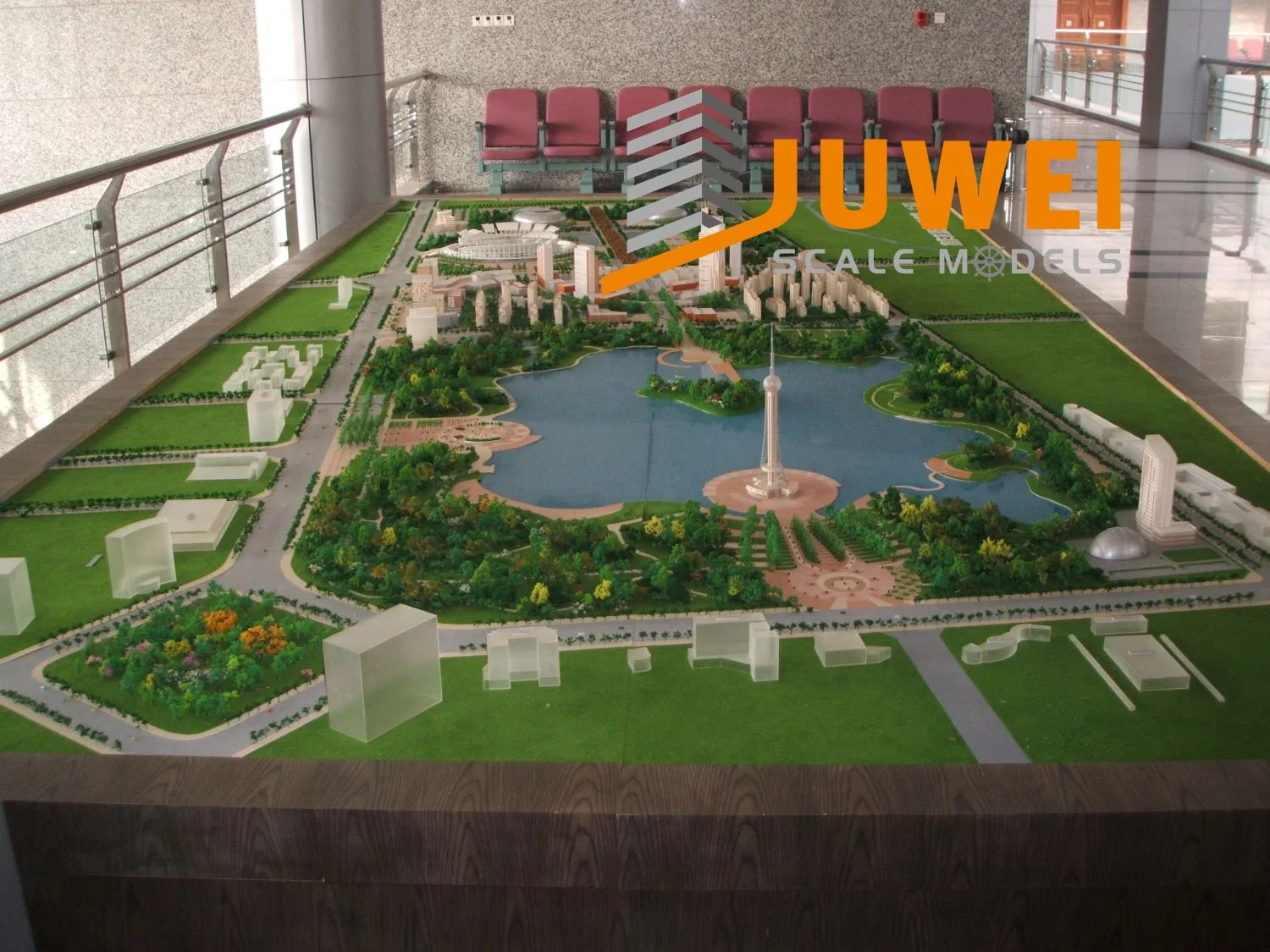 Scale Model of Land Planning for Government (JW-49)