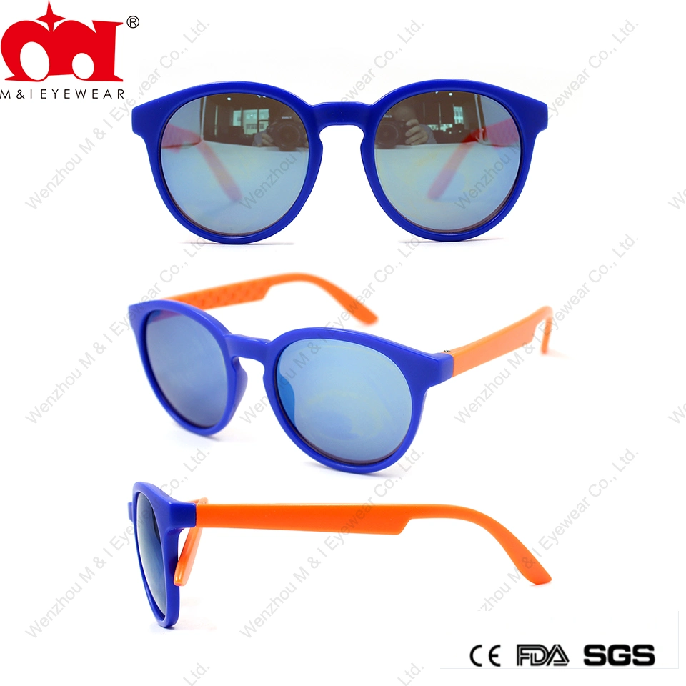 Oval-Shaped Gift for Kids Classic Frame Summer Event Sunglasses Fashion (LT905057A)