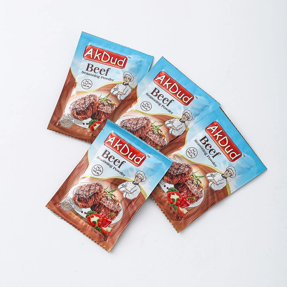 Akdud Hot Sale Especias OEM Beef sabor condimentos polvo para Especias y condimentos de cocina Especias de condimentos de comida