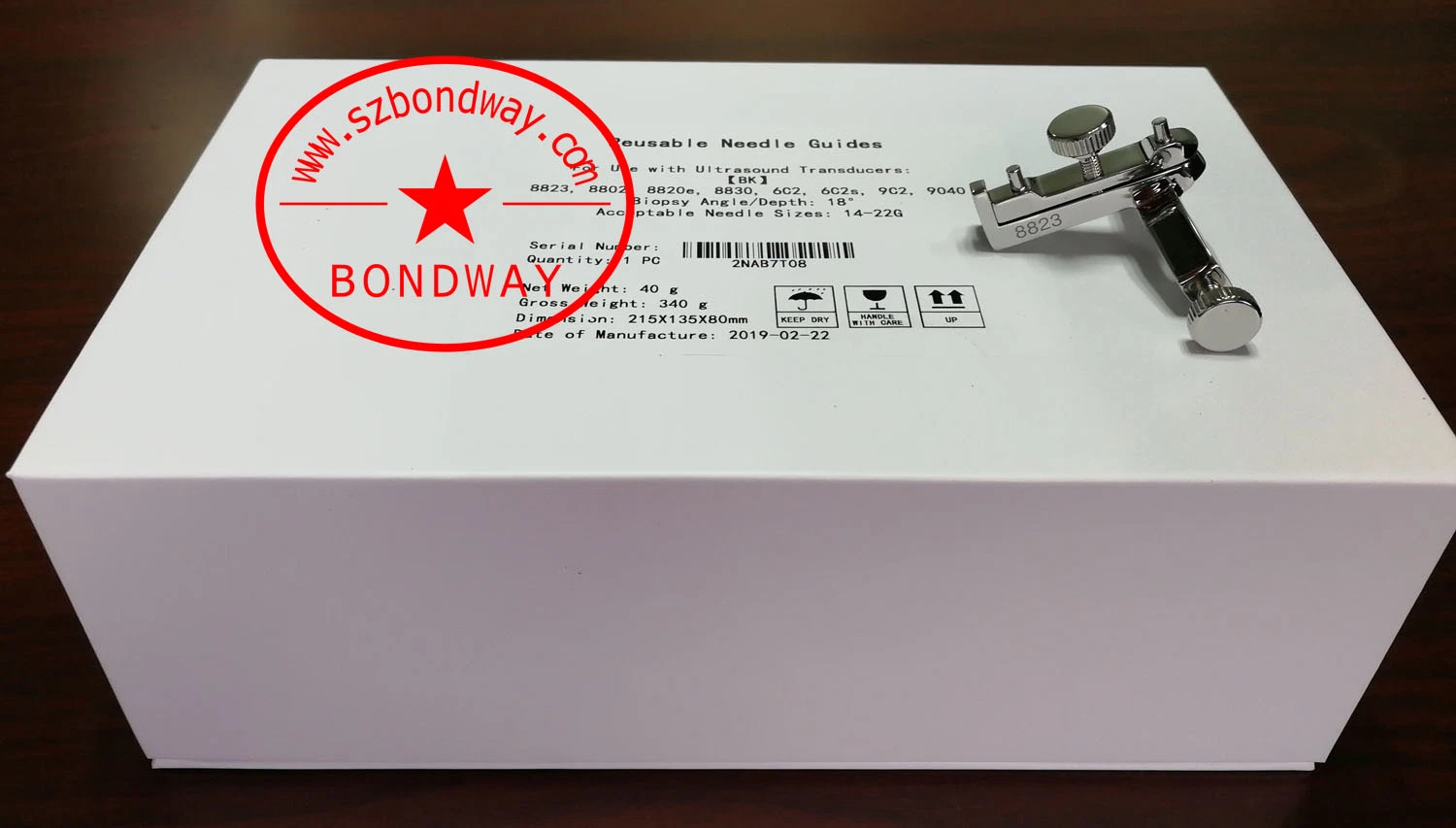 Needle Guidesend Inquirybiopsy Needle Guide for Mindray Phased Array Ultrasonic Transducer P7-3 P7-3s P7-3e