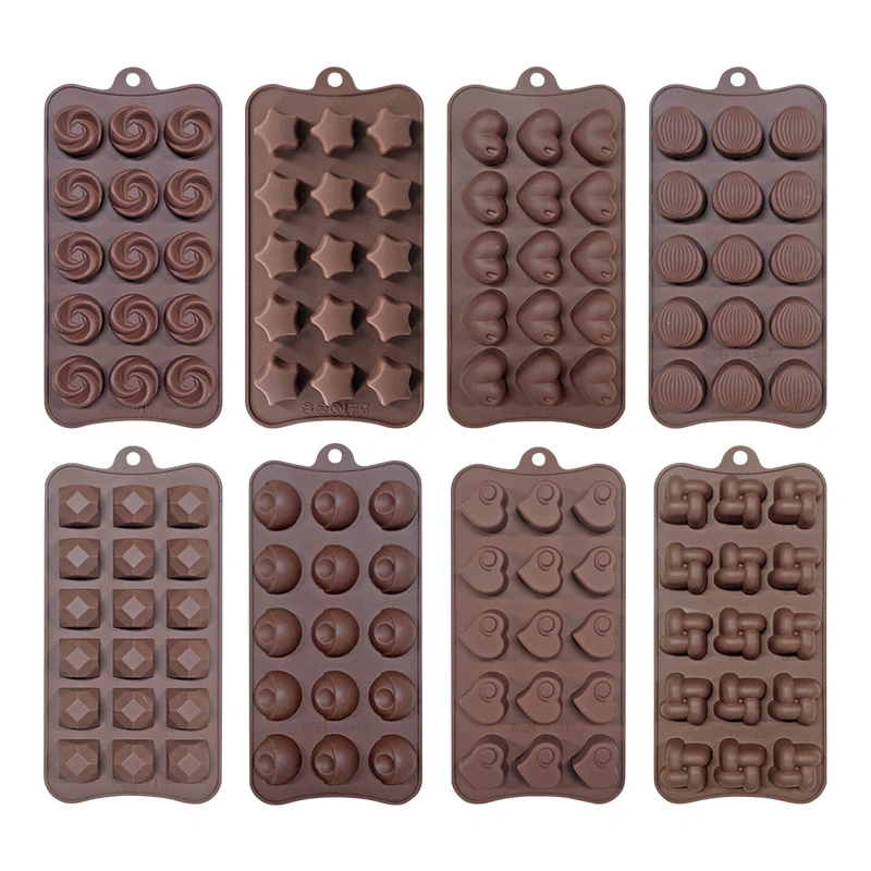 New Products Can Be Customized Wholesale/Supplier Multi-Shape Chocolate DIY Candy Silicone Molds