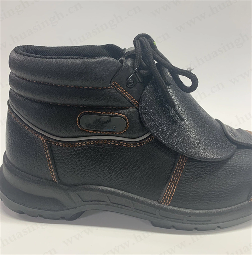 Zh, Factory Wholesale/Supplier Supply Anti-Splash Multipurpose Safety Boots Anti-Scald Work Boot with Reflective Strip Welder Safety Shoes HSB273