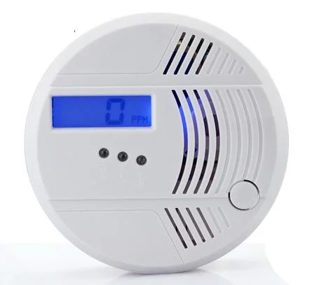 Hot Selling Replaceable 3 AAA Battery Smoke Alert Smoke Detector and Carbon Monoxide Fire Alarm Sensor