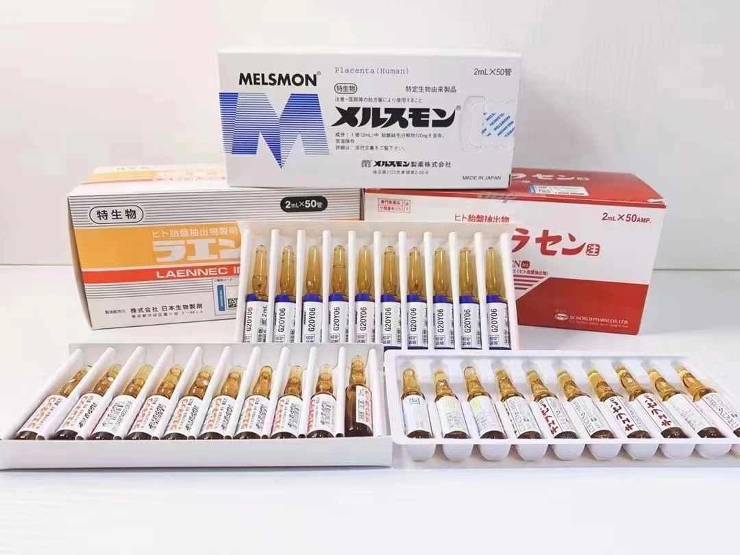 Japan Jbp Manufactured Hgf Human Placenta Laennec 50amg Laennec Ethical Drug Unique Technologies for Damaged Liver Melsmon