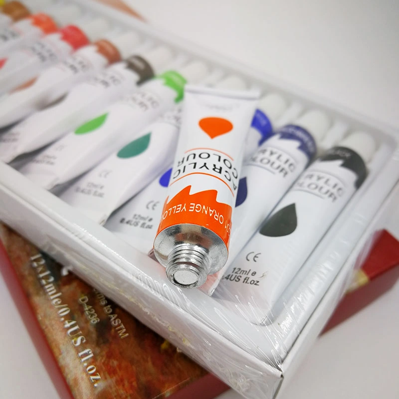 Acrylic Paint Set 12 Ml 12 Color Non-Toxic