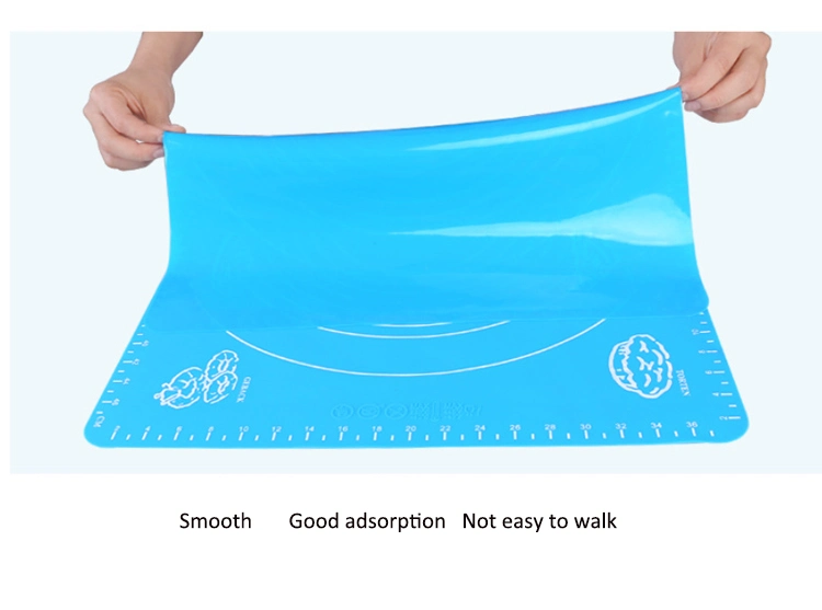 Custom Measurements Silicone Kneading Dough Non-Slip Rolling Large Pastry Baking Mat Sheet