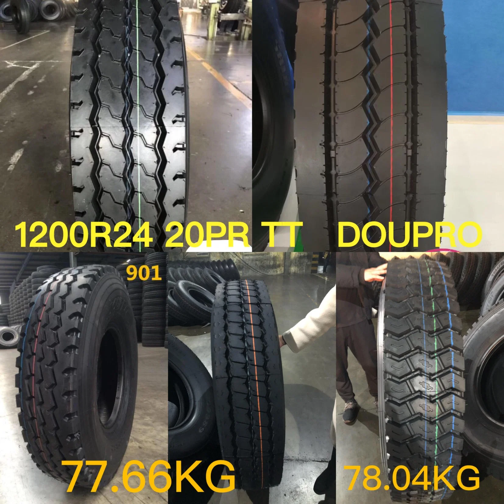 Saso/Gcc/DOT/ECE Certified Roadmax Doupro Brand China Truck Tyre Radial Tire 11r22.5 1100r20 900r20 1200r20