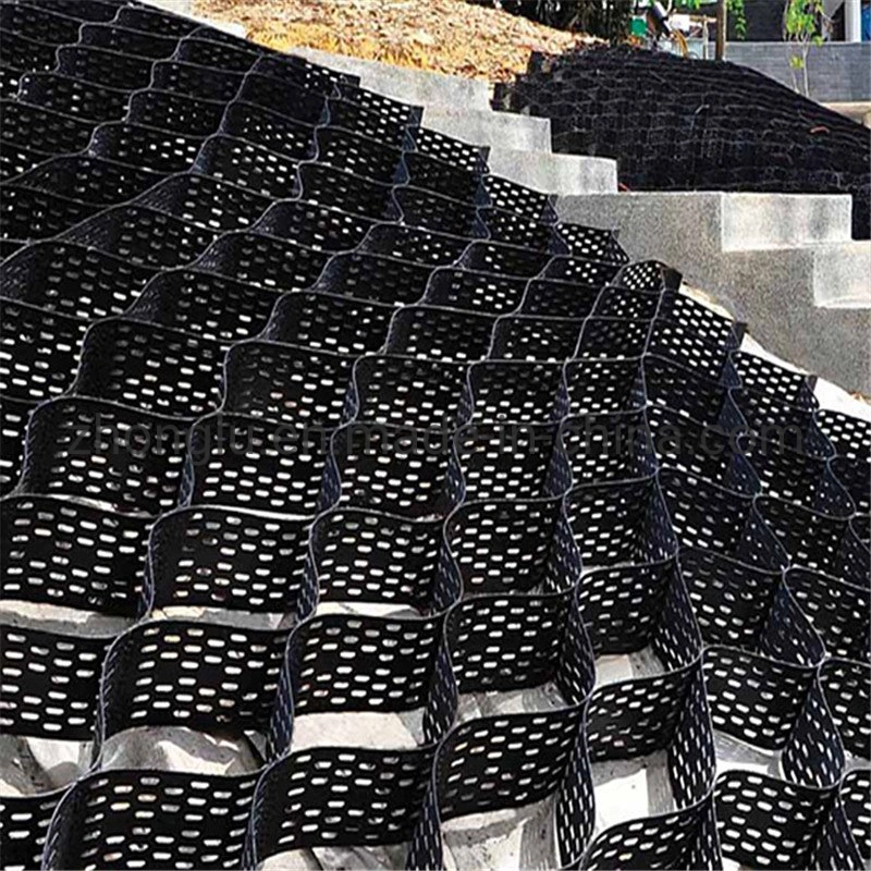 Geocell Ground Grid for Grass Mesh Stabilizer Gravel HDPE Gravel Grid Slope Protection