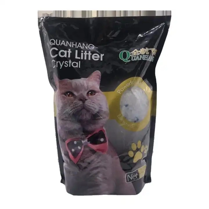 Wholesale/Supplier Competitive Price Fresh Flavour Scented Customize 3.8L Package Pear Silica Gel Crystals Grain Kittty Cat Litter Sand Micro Crystal Silicon Cat Litter