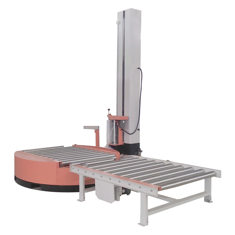 Automatic Pallet Stretch Film Wrapper Wrapping Machine Pallet Packing System