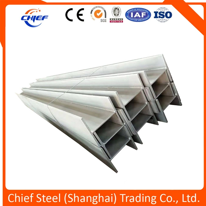 Made in China Manufacturer Good Quality Black Carbon Mild Steel H Beam Price Hot Selling China Suppliers Steel Structure Welding H Beam Sizes