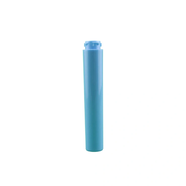 105mm Hot Selling Doob Tube Child Resistant Lid/Cap Pharmaceutical Packaging Push Down and Turn Tube