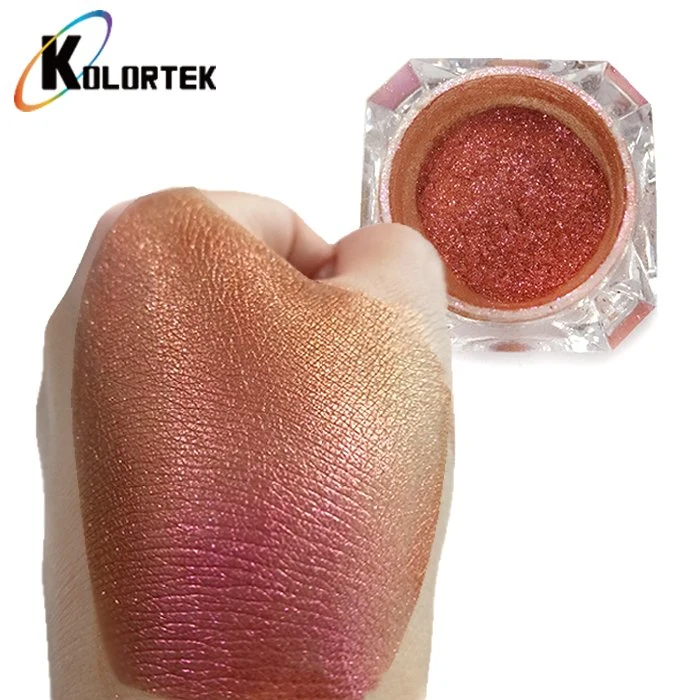 Custom Logo Loose Eyeshadow Pigment Cosmetic Grade Duochrome Pigment