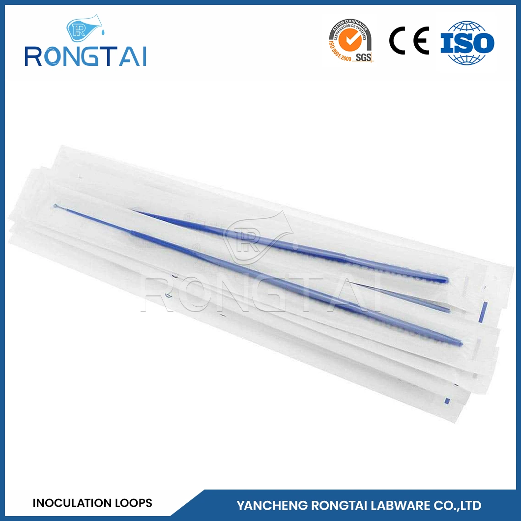 Rongtai Medical Laboratory Consumables Factory as Sterile 10UL 1UL Plastic PP as ABS Disposable Inoculating Loops China Lab Plasticware 10UL Inoculation Loops