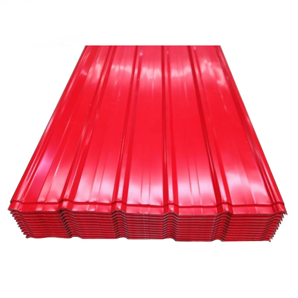 Corrugated Zinc Metal Color Coating PPGI Steel Roofing Sheet