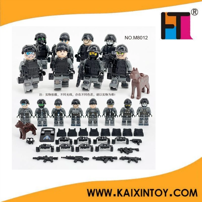 20 Designs Mixed Plastic Mini Figure Blocks Toys