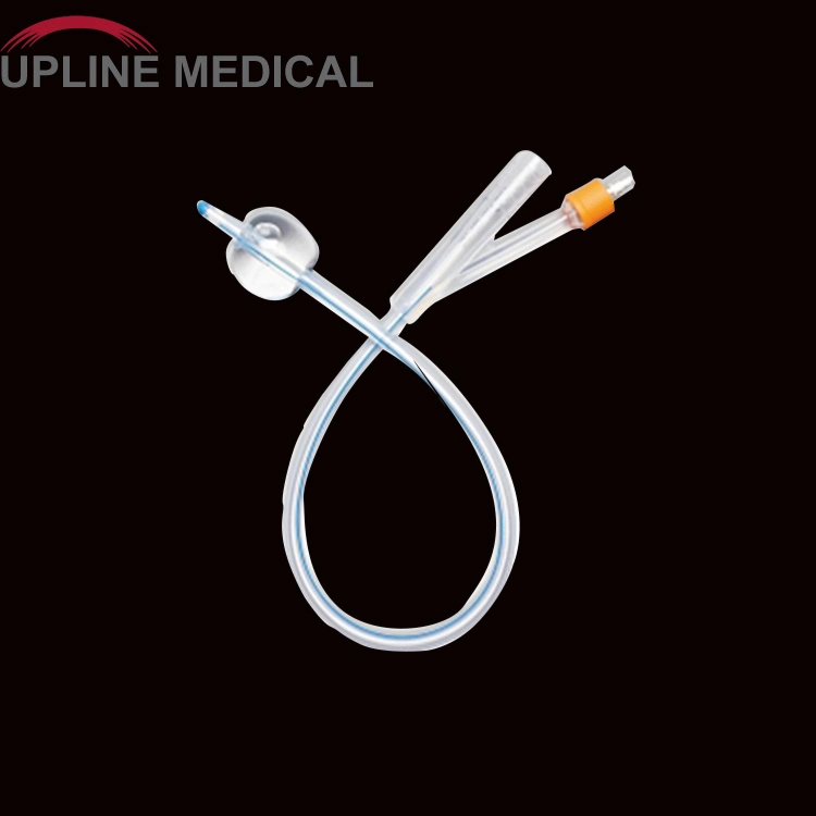 Sterile Medical Silicone Coated Latex Foley Catheter/Urethral Probe