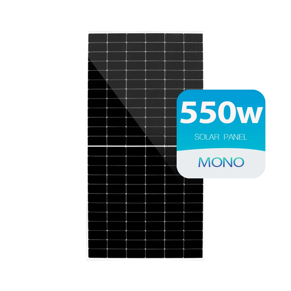 Half Cell Mono Photovoltaic PV Solar Panel 540W 550W 560W