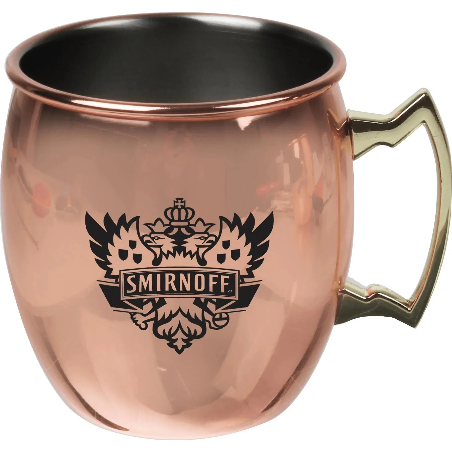 Stainless Steel Wine Cups 500ml Copper Cocktail Glass Hammered Moscow Mule Mugs