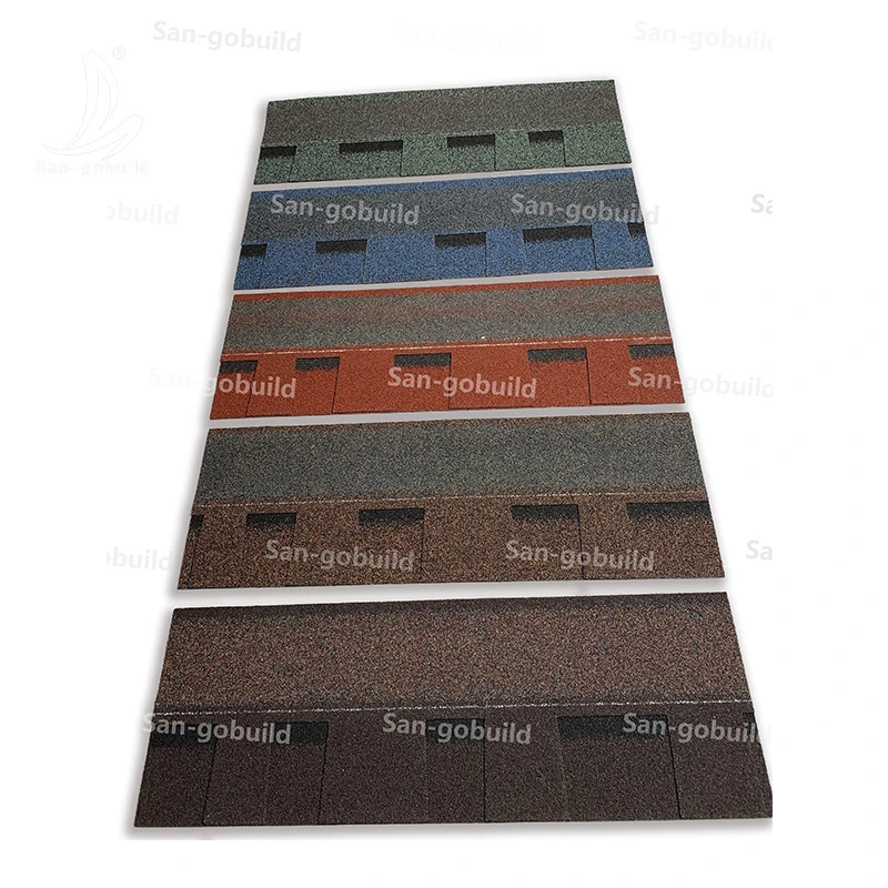 Pacote personalizado Villa Asfalto Telhas Shingles Wooden House Material da tampa de capota