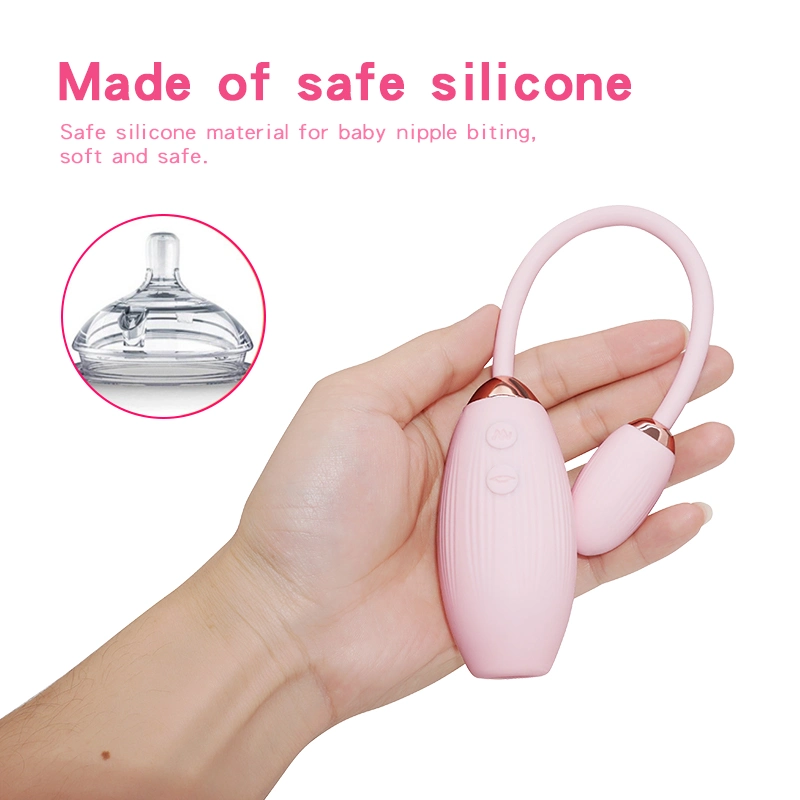 The New Style Customized Multiple Vibration Modes Double-Headed Clitoris G-Spot Vibrating Egg for Women Sex Toys