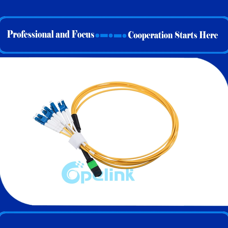 Представляет ГПО проводов кабелей, одномодовый оптоволоконный кабель 8волокна упу-LC коммутационного бокса оптоволоконный кабель питания исправлений