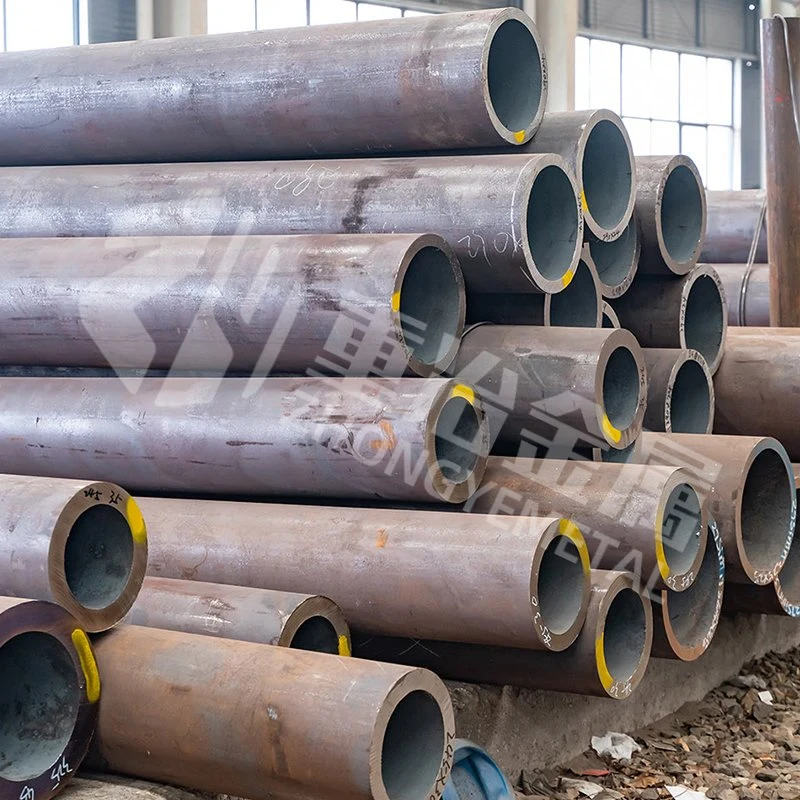 Quality-Supplier Thick-Wall St52/St37/St42/St37-2/St35.4/St52.4/St35 Hot-Rolled Processing Outer-Diameter 20mm-710mm Carbon Seamless Steel Pipe