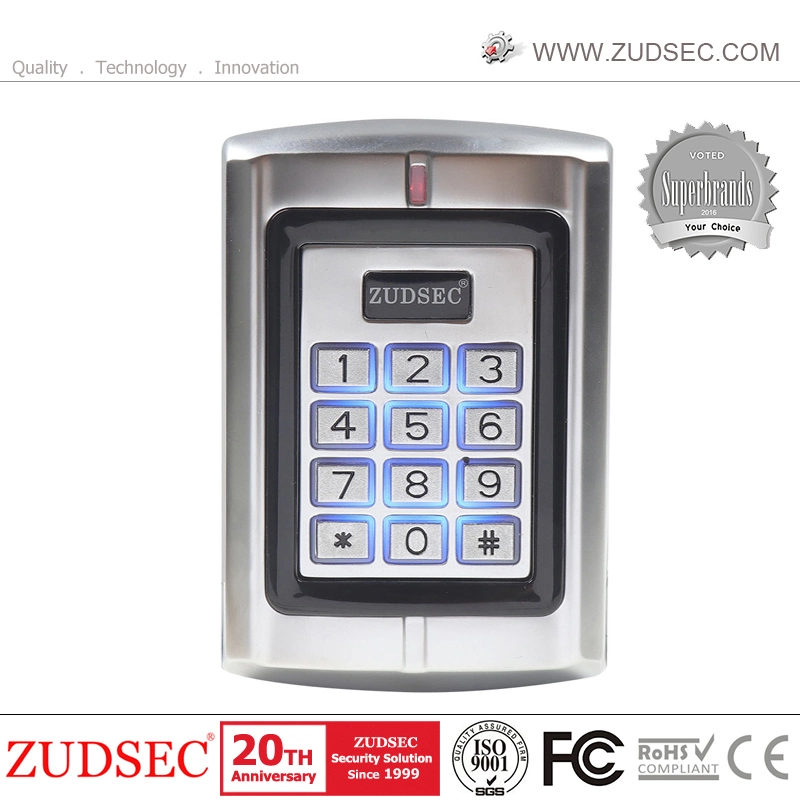 RFID-Tastenfeld Standalone Access Control System 125kHz Touch Panel Access Kontrollprodukte