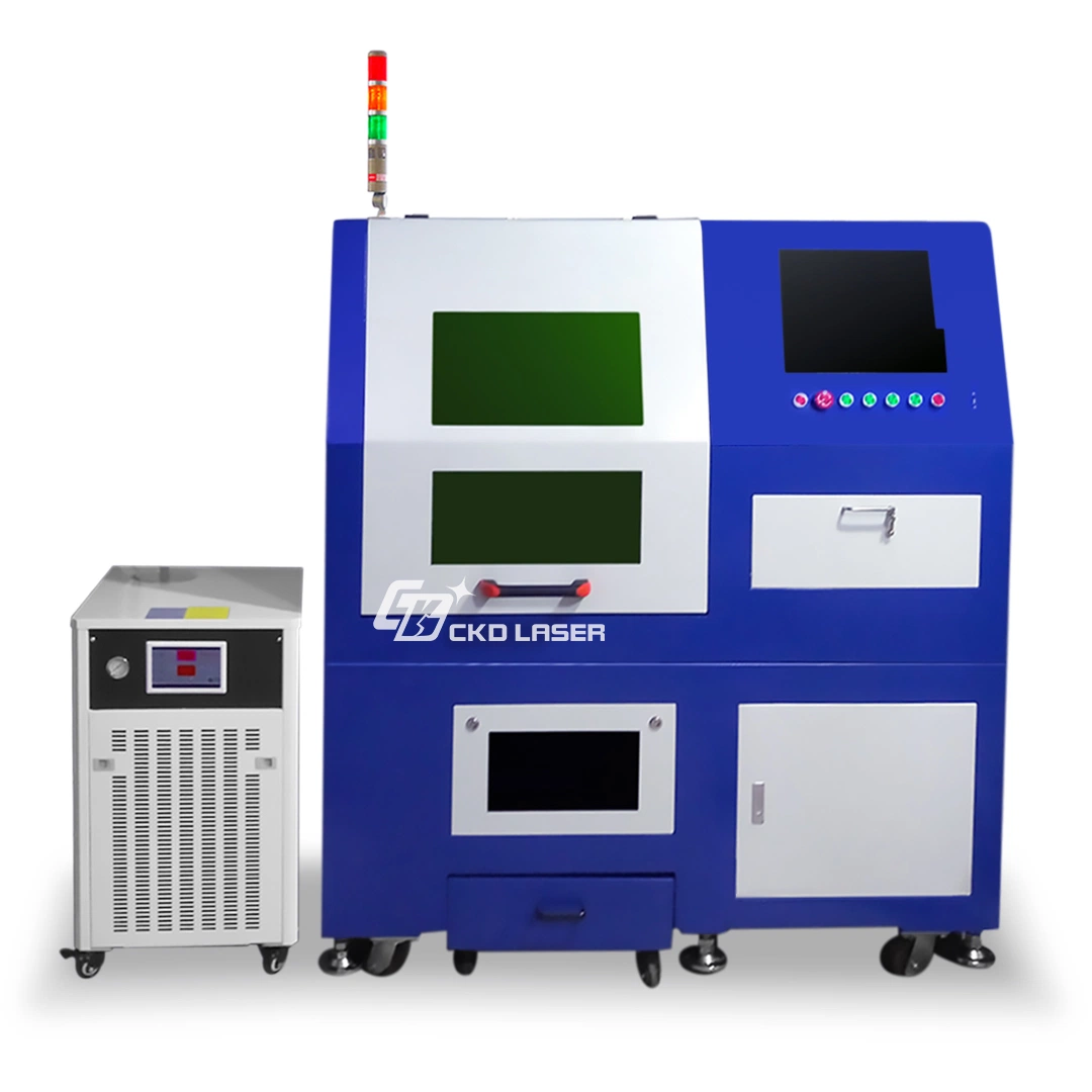 High-Performance Fiber Laser Engraving Cutting Machine for Metal Key