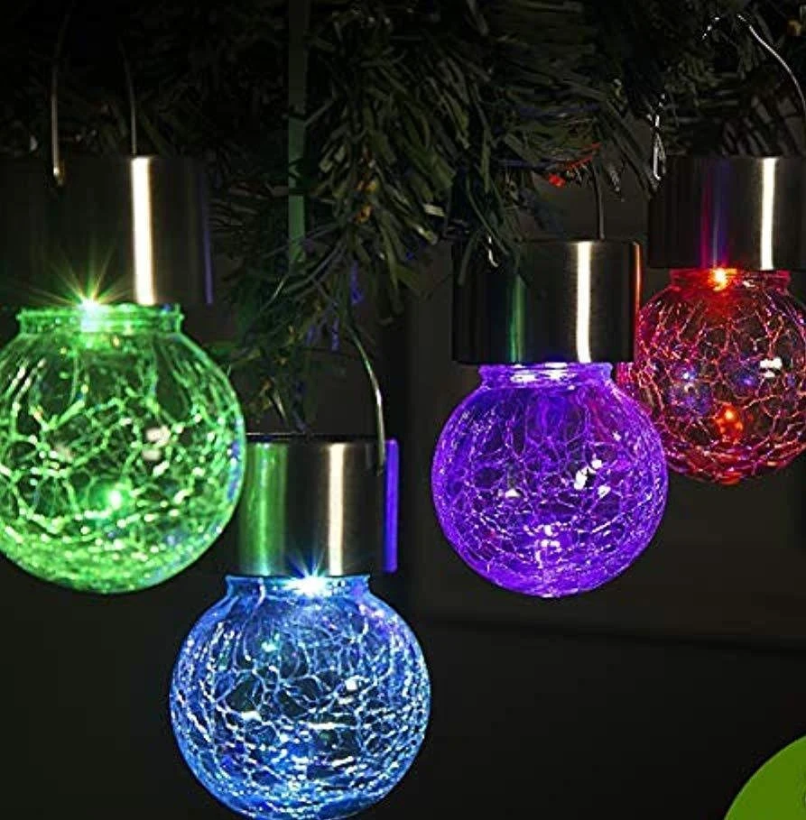 Solar Waterproof Pendant Lights Ball Design for Garden Patio Outdoor Bl15237