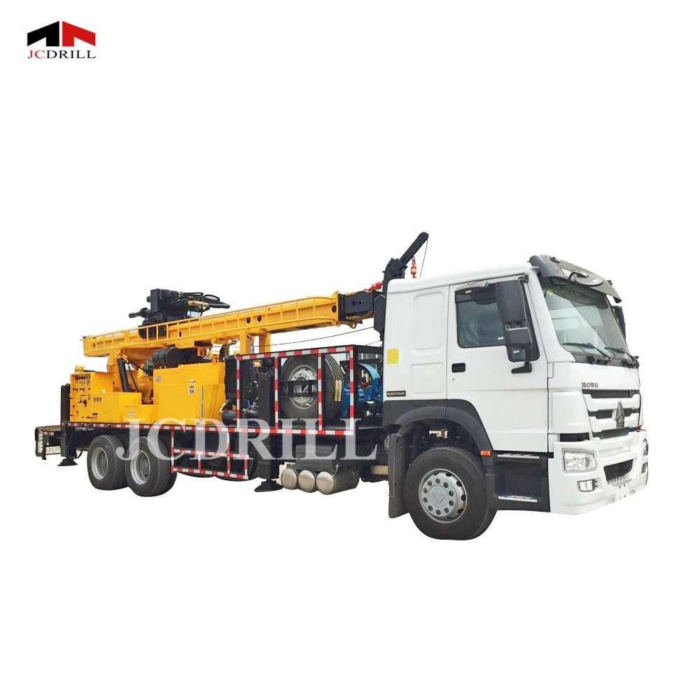 Truck Mounted Water Well Drilling Rig Borehole Drill Machine Portable Drill Machinery Hydraulic Equipment for Sale