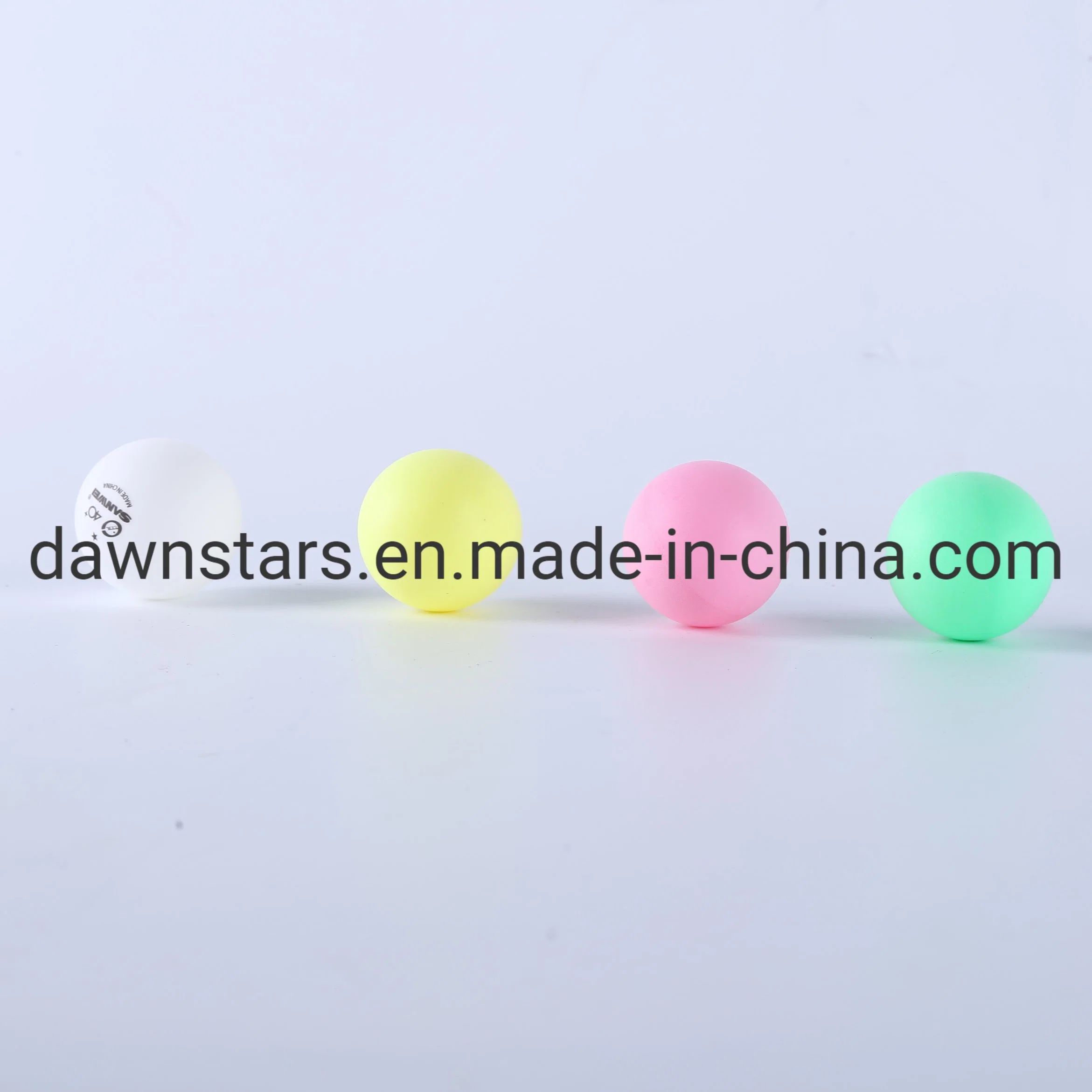 Hot Selling Color ABS Ping Pong Balls Table Tennis Sporting Goods