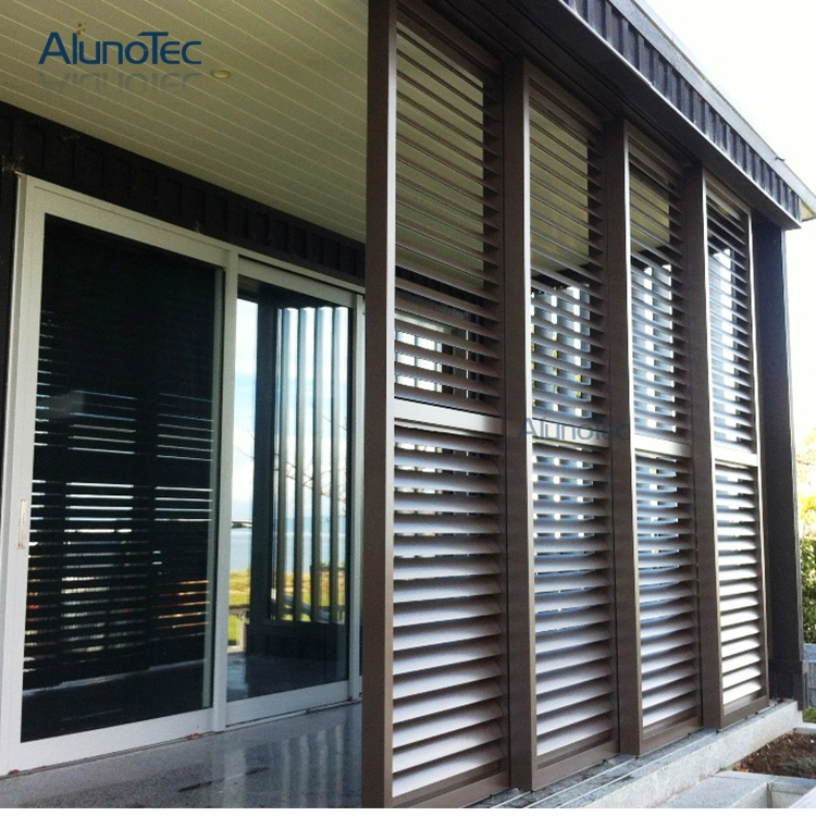 External Sliding Aluminium Shutter Interior Sliding Shutter for Windows