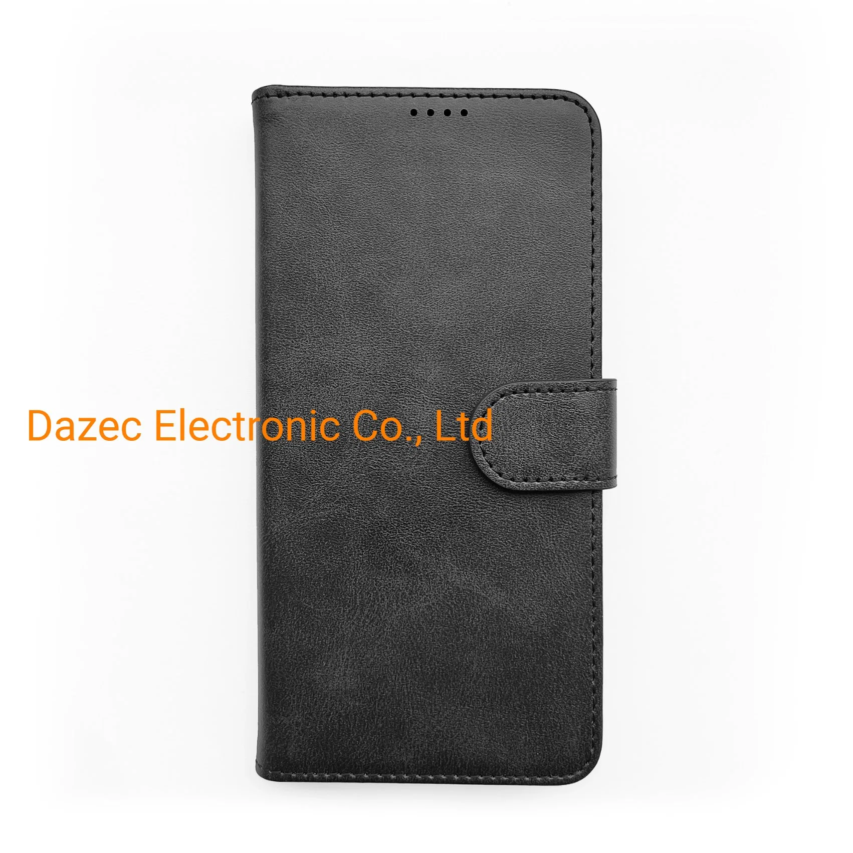 2024 Top Quality Leather Case for Business Card and Picture Bags Case Made by Full Grain Leather with Phone Stand Case Huawei Mate 60 iPhone 15 14 13 PRO Max Co
