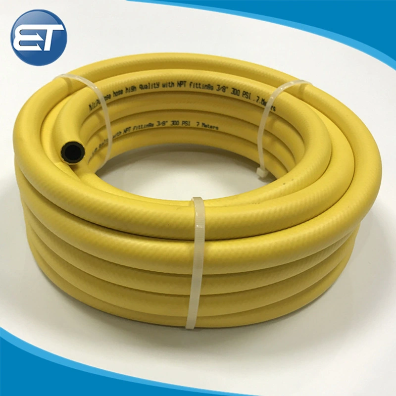 Flexible PVC Rubber Air Natural LPG Gas Cooker Hose with High Pressure