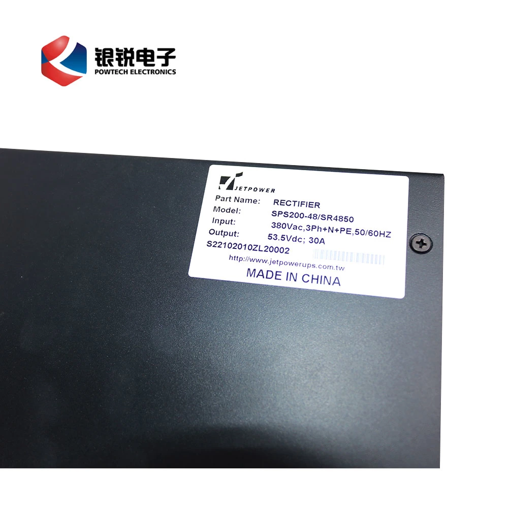 220V AC to 48V DC 200A Rectifier Power Supply for Telecom