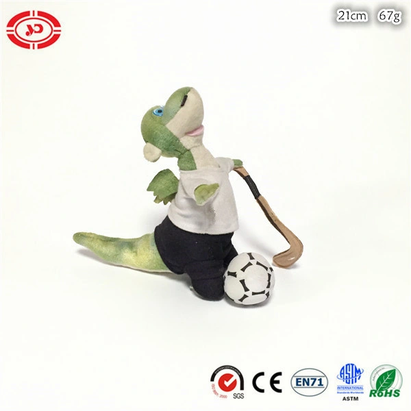 Football Dinosaur Plush Soft Custom Sports Mascot Plush Stuffed Toy