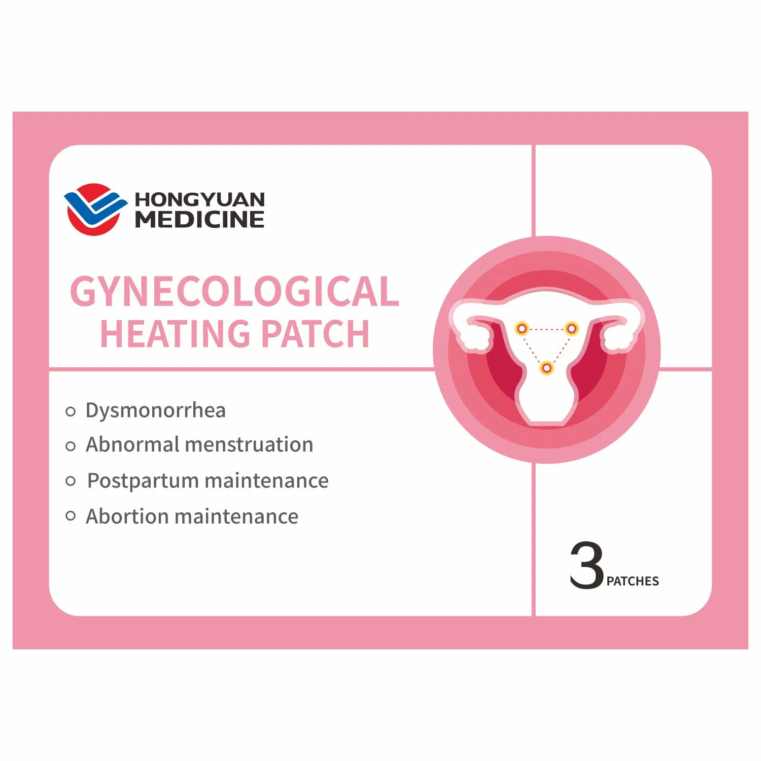 Non-Medicated Far Infrared Powder Magnetic Therapy Patch for Relief of Pain Cough Asthma Diarrhea Flu Dysmenorrhea Stomachache Dyspepsia Indigestion 15