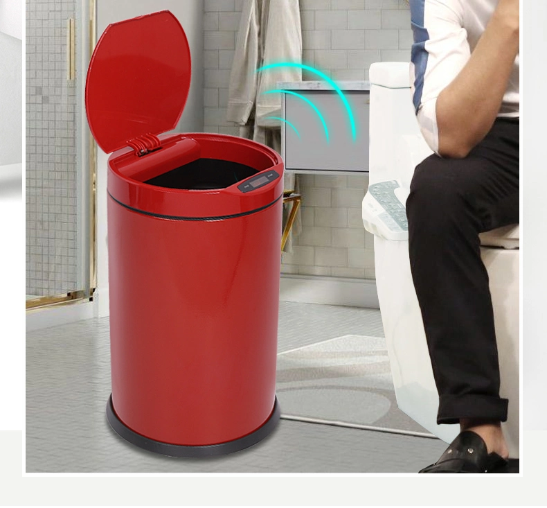 Customized Automatic Induction, Silent Closed, Eco-Friendly Yunzhe Dustbin Household Garbage Can