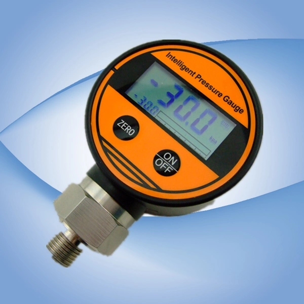 Digital Pressure Gauge for Water or Gas with LED Display