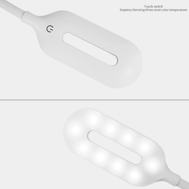 Original Factory Supplier OEM/ODM 3 in 1 Qi 5W/7.5W/10W Mobile Phone Wireless Charge LED Table Lamp Book Night Light