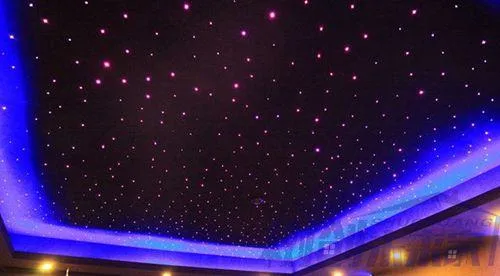 Star Ceiling Panels Fiber Optic Star Ceiling RGB Light with 7 Colors