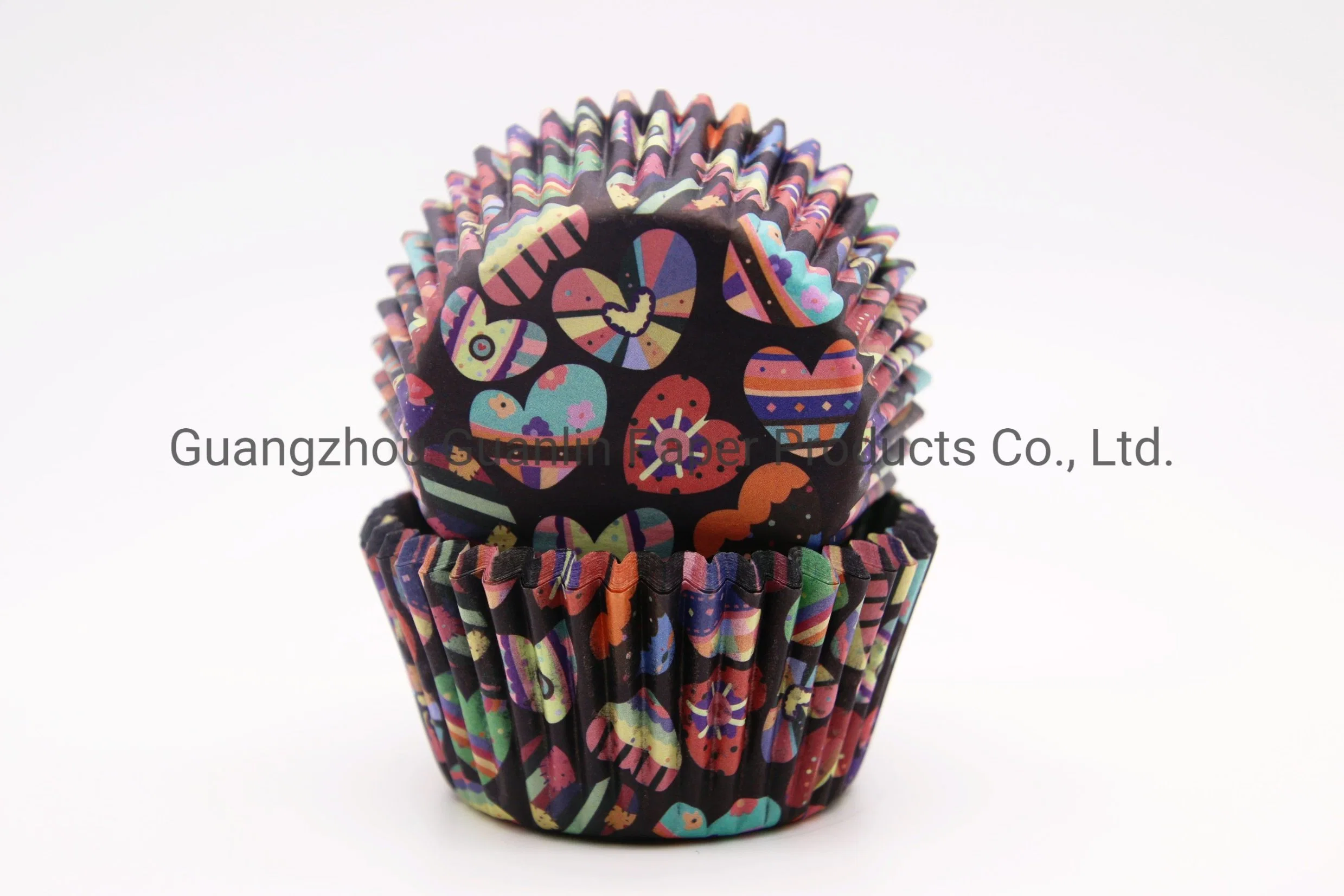 Colorful Custom Fashion Paper Cupcake Case Bc1565