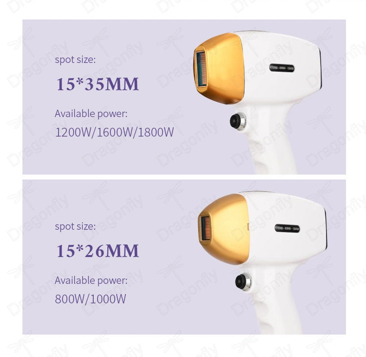 2000W Df Laser Factory Price Remote Control System Ice Titanium 755 808 1064nm CE Approved Hair Removal Beauty Equipment