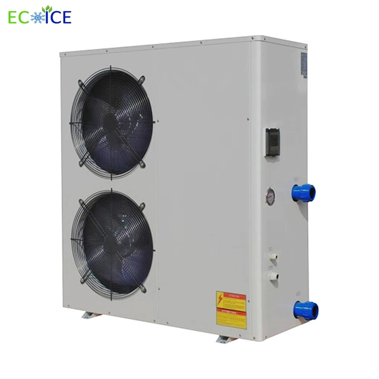 1/8 a 5 HP Pequeña Mini Chiller enfriados por agua de refrigeración sistema para la maricultura Piscina