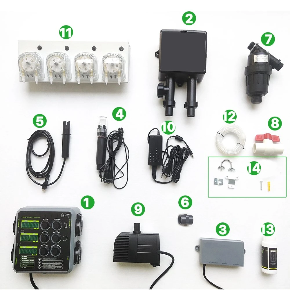 Indoor Gewächshaus hydroponic pH EC Digital Nährstoff Controller zum Verkauf