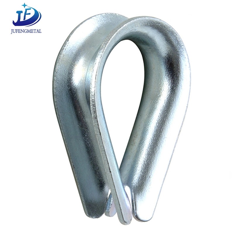 Custom Level of Steel Eye Steel Wire Rope Metal Cable Thimble
