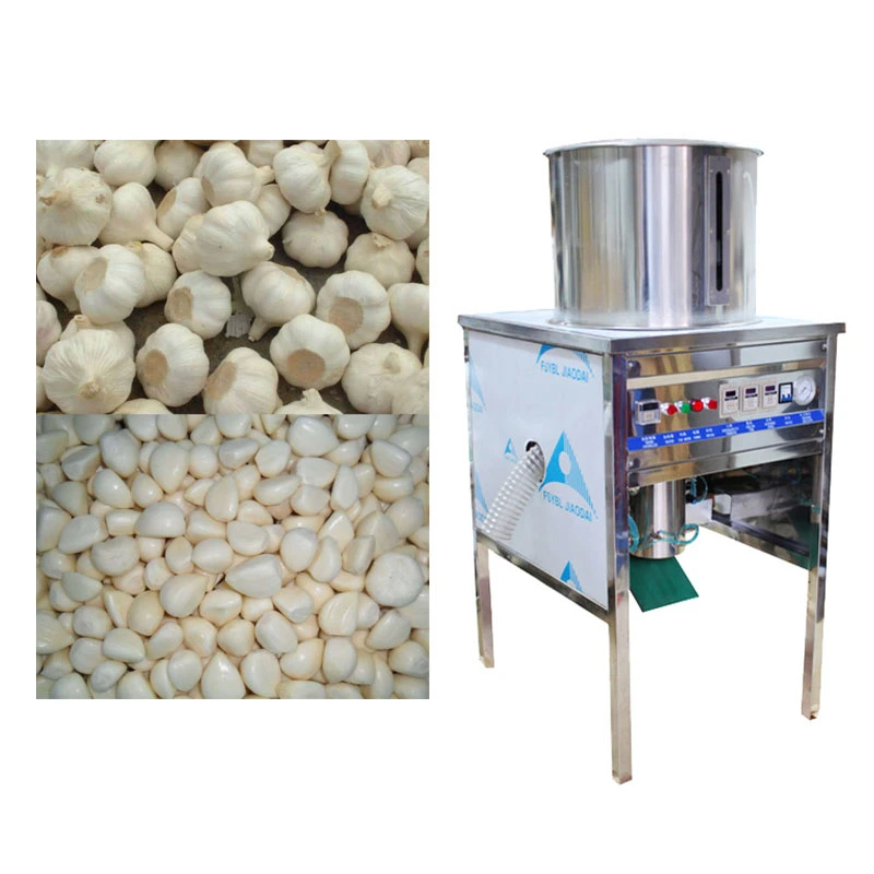 Air Compressor Garlic Processing Machine Commercial Electric 200-300kg Industrial Garlic Onion Peeler