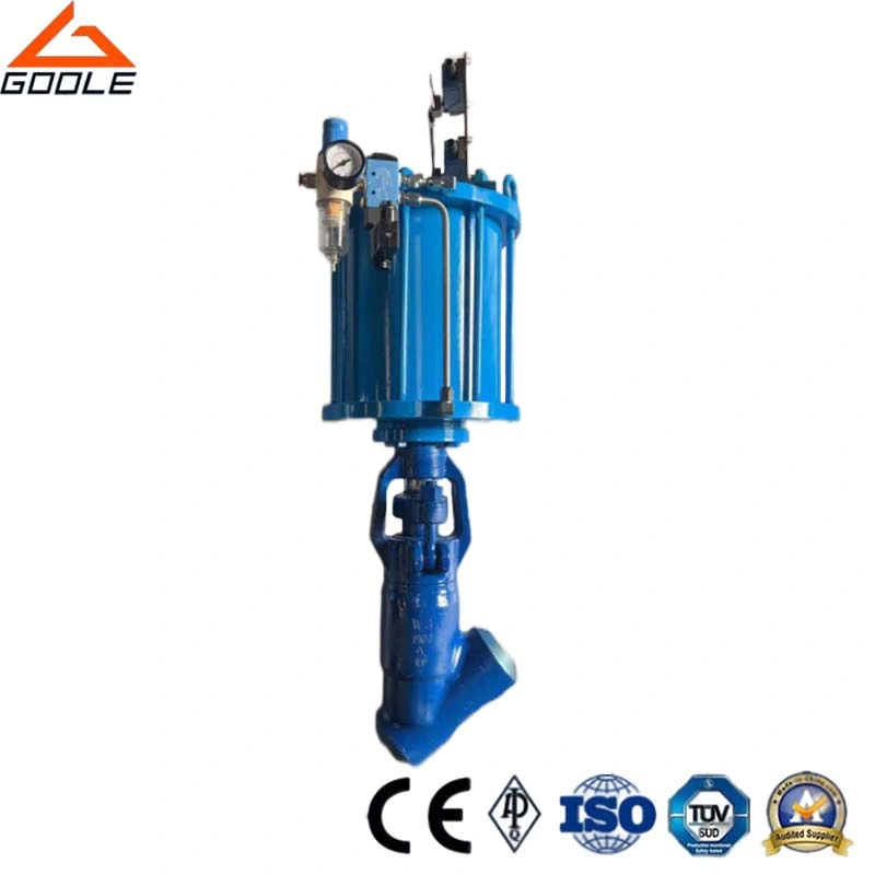 J665y High Temperature High Pressure Pneumatic Drain Valve